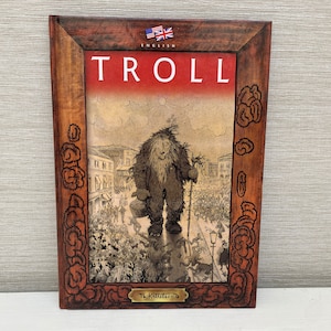 Troll door Th Kittetsen Engelstalige editie geïllustreerde editor per Erik Borge gebonden boek