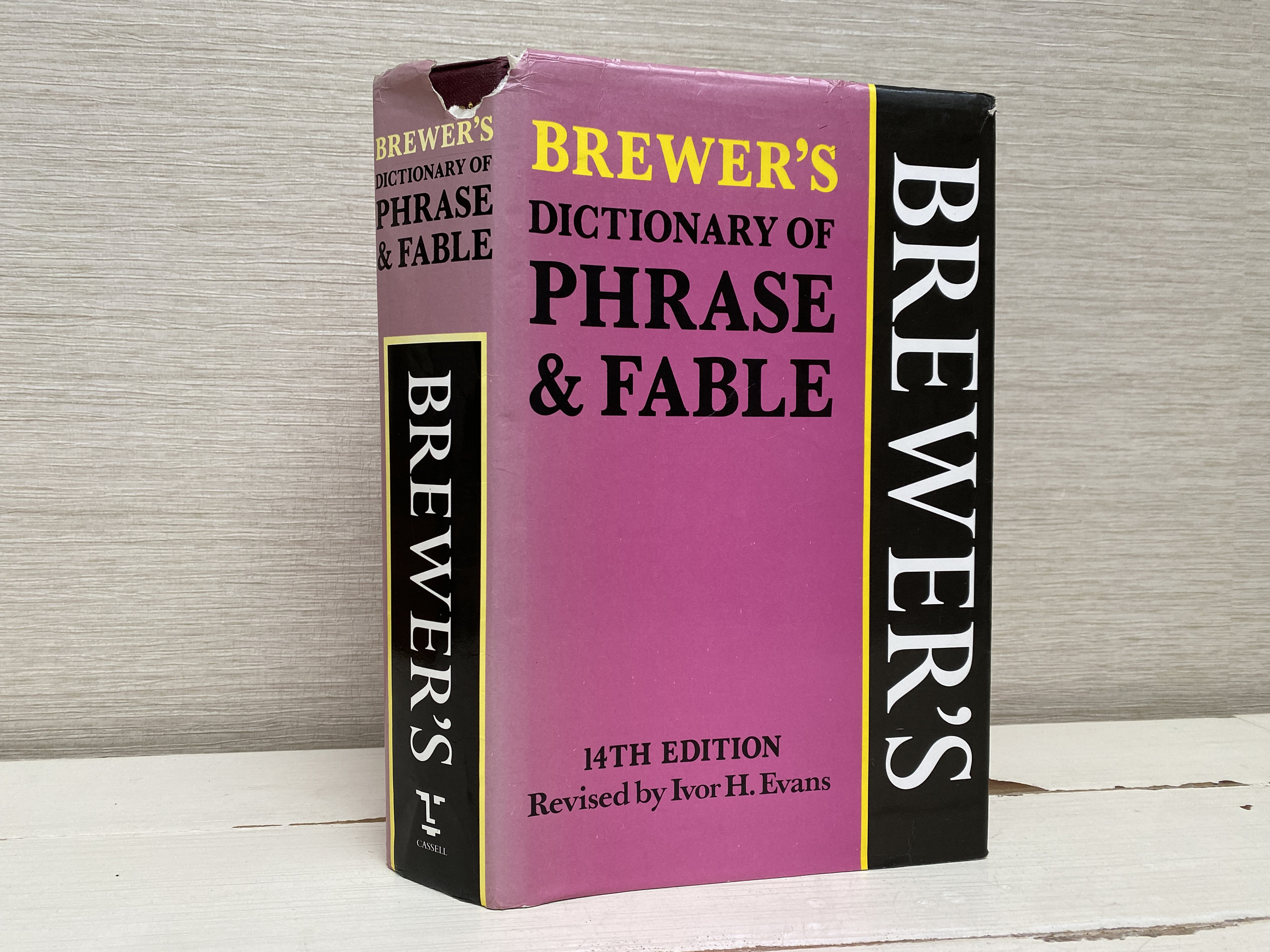 Brewers Dictionary of Phrase & Fable Revised Edition 1989 