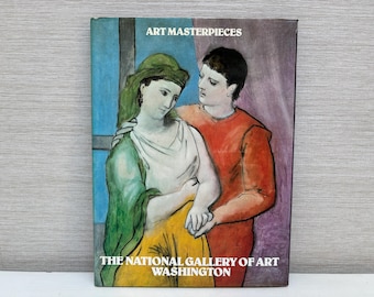 Art Masterpieces The National Gallery of Art Washington Vintage Hardback Book Ted Smart and David Gibbon 1979