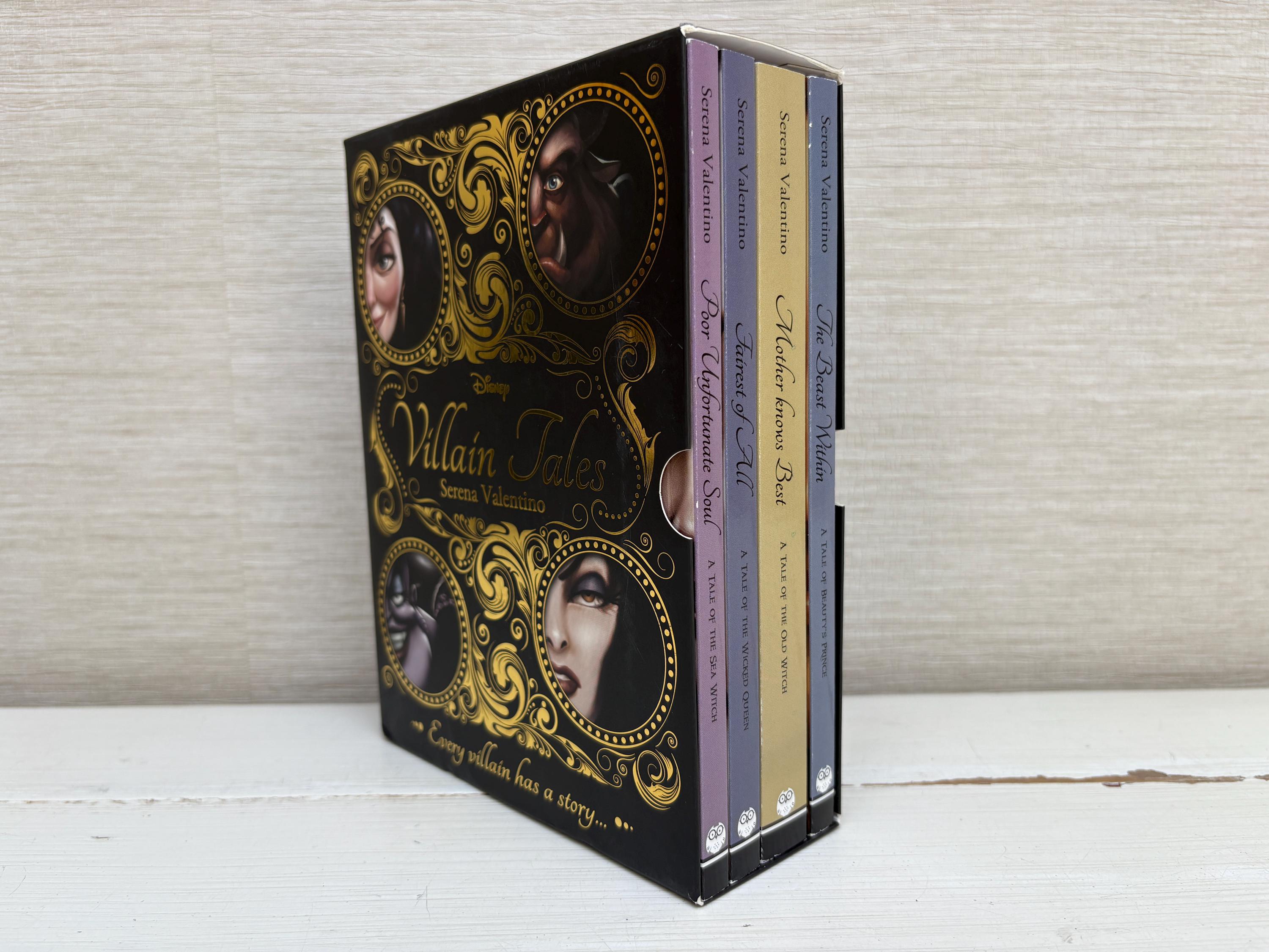 Disney: Villain Tales by Serena Valentino 2019 Paperback Book Set