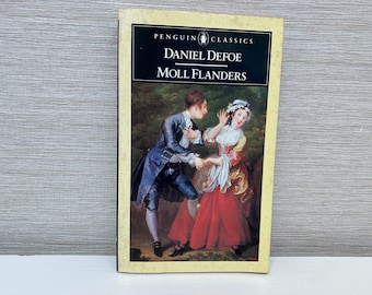 Moll Flanders by Daniel Defoe 1985 Penguin Classics Paperback Book