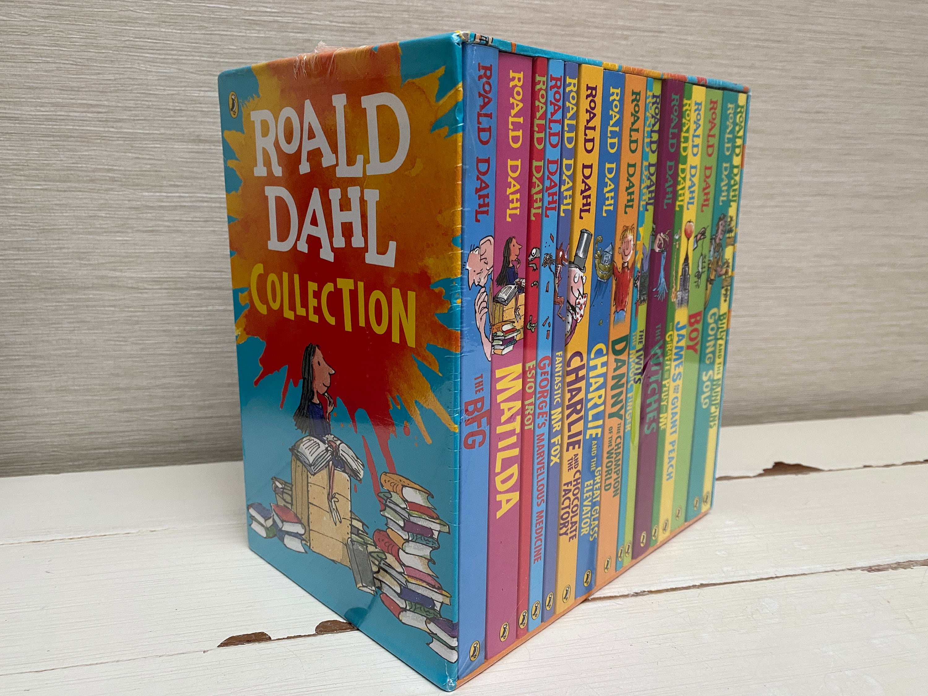 Roald Dahl Collection 16 Books Paperback Box Set 2018 Penguin