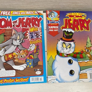 Tom & Jerry vintage Childrens Magazines - Vendus séparément