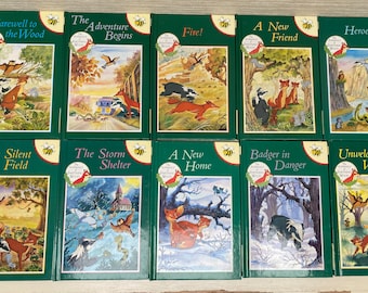The Animals of Farthing Wood Buzz Books Hardcover Kinderbuch 1993 - Verschiedene Titel werden separat verkauft