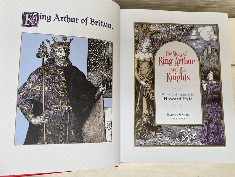 The Story of King Arthur and His Knights by Howard Pyle 1st Edition 1st ...