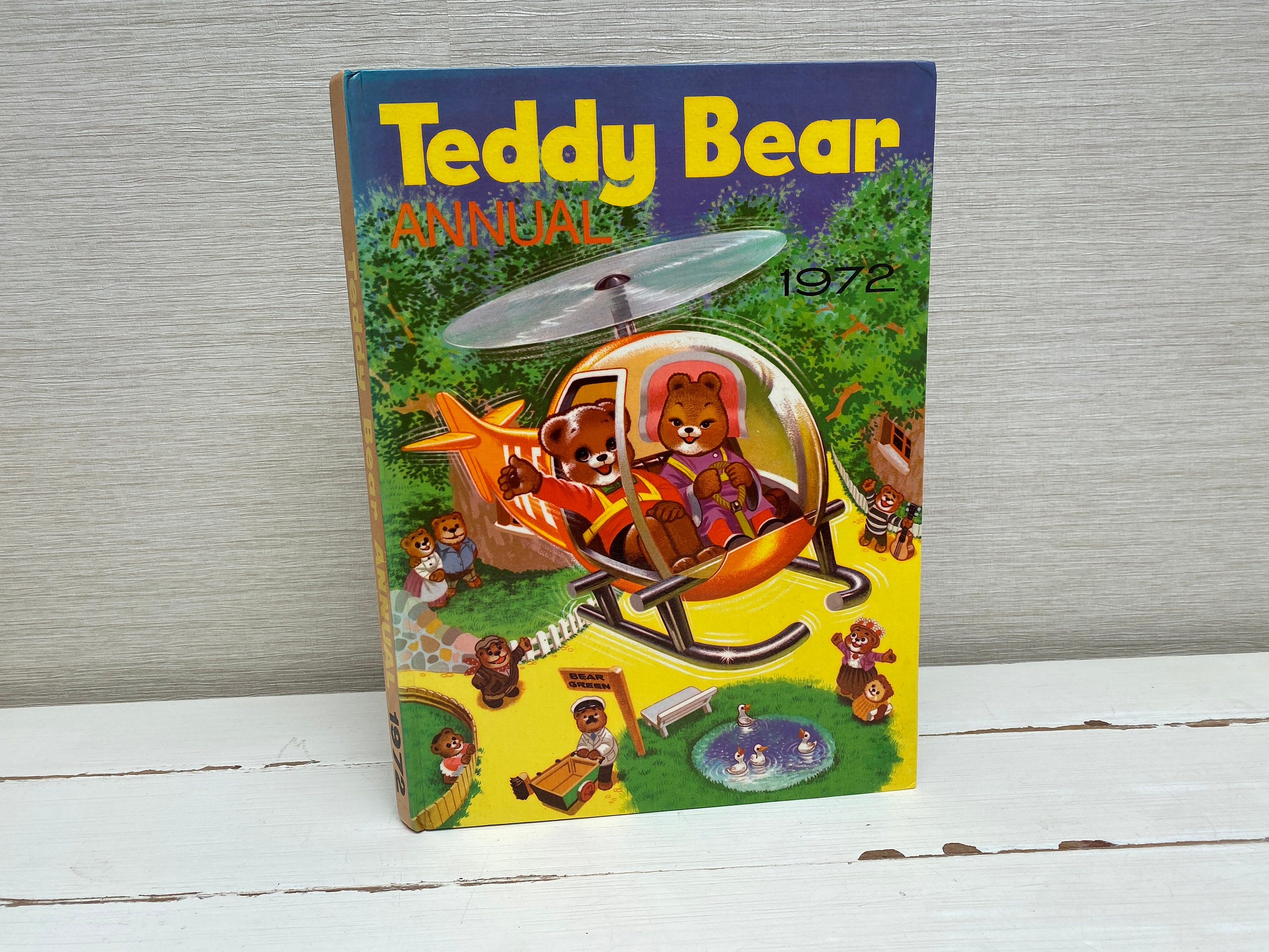 Teddy Bear's Hardback Vintage Children's Annual 1972 - Etsy Denmark