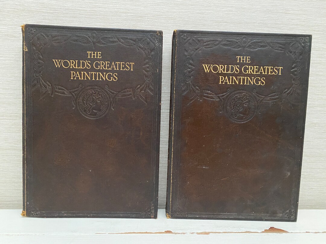 The World's Greatest Paintings Volume 1 and 2 Edited by T Leman Hare
