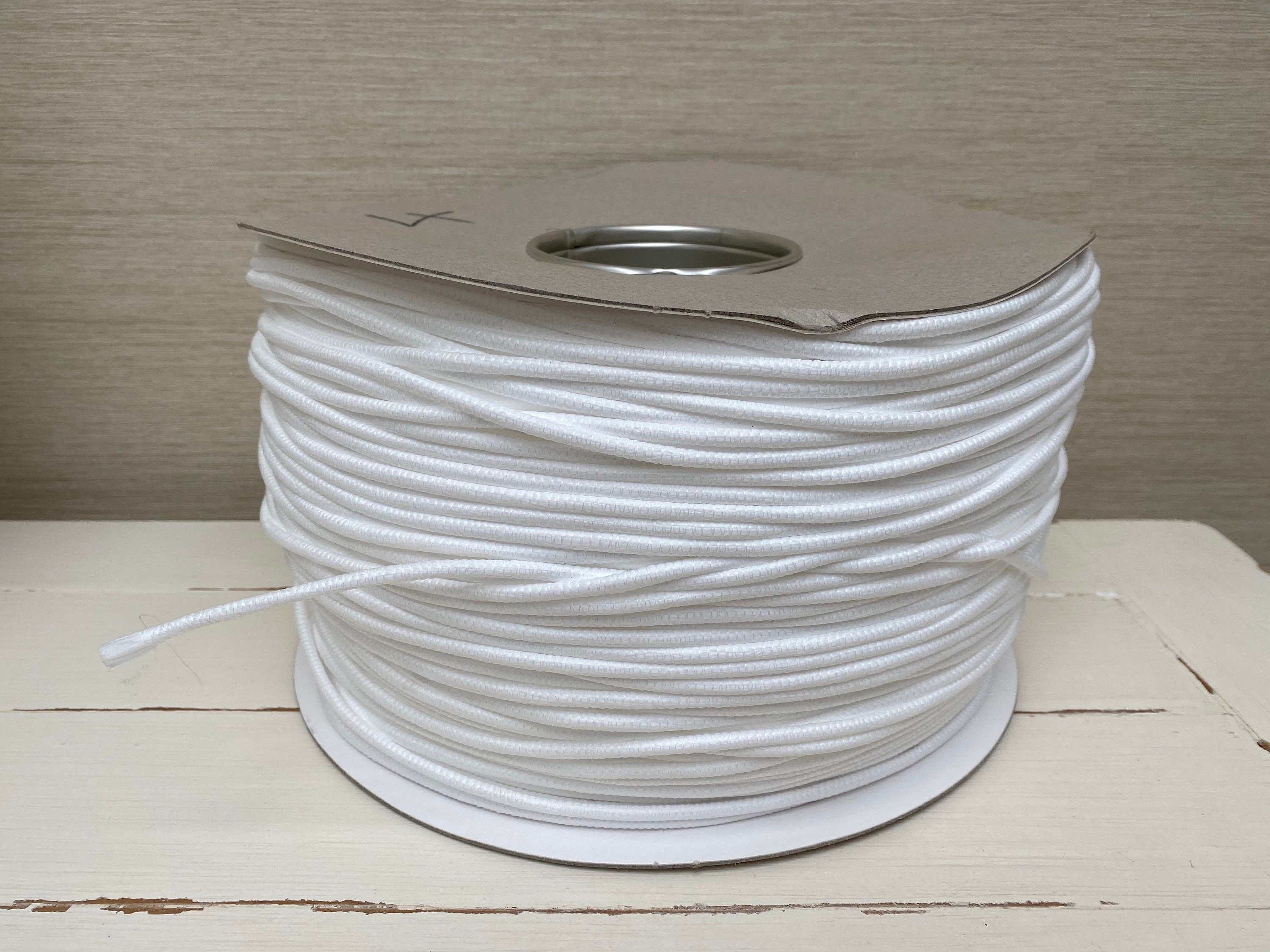White Piping Cord 4mm Washable | Etsy