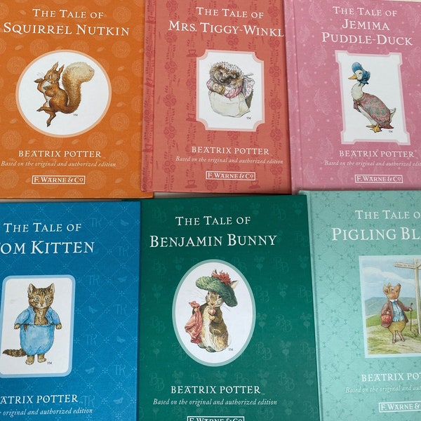 Beatrix Potter Books Etsy