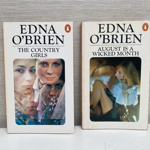 Edna O' Brien jaren 70 vintage pinguïn paperback boeken - verschillende titels apart verkrijgbaar