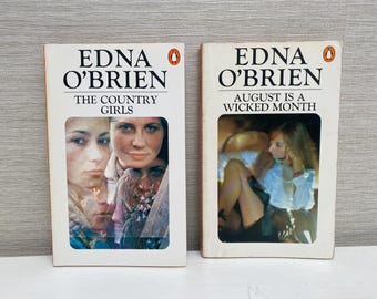 Edna O' Brien 1970s Vintage Penguin Paperback Books - Various Titles Sold Separately