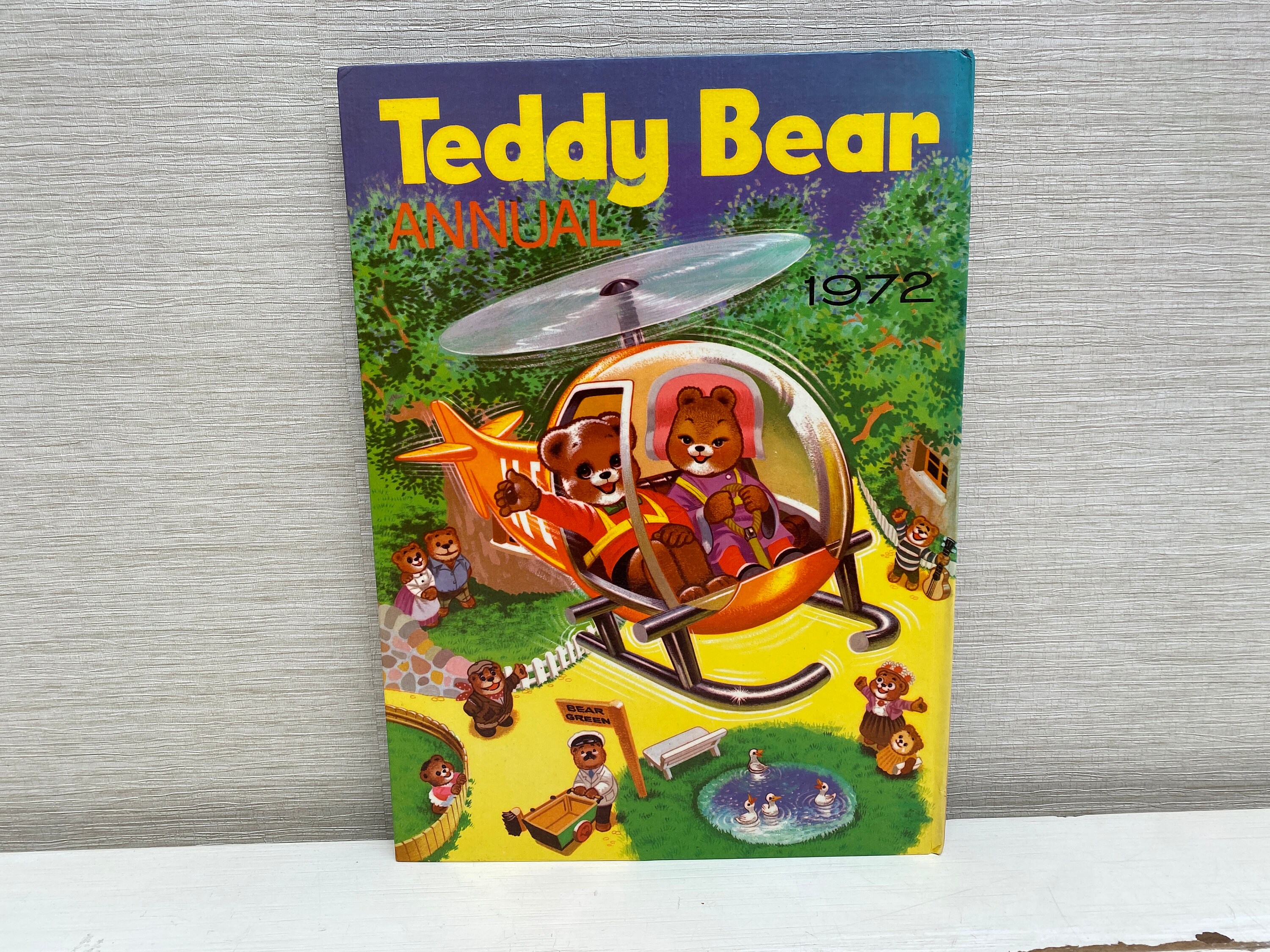 Teddy Bear's Hardback Vintage Children's Annual 1972 - Etsy Denmark