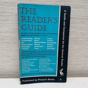 The Readers Guide 1960 Penguin Vintage Paperback Book by Sir W E Williams