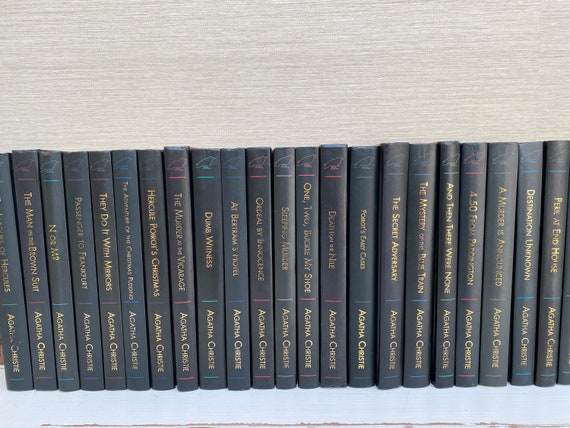 The Agatha Christie Collection Vintage Hardback Books - Planet