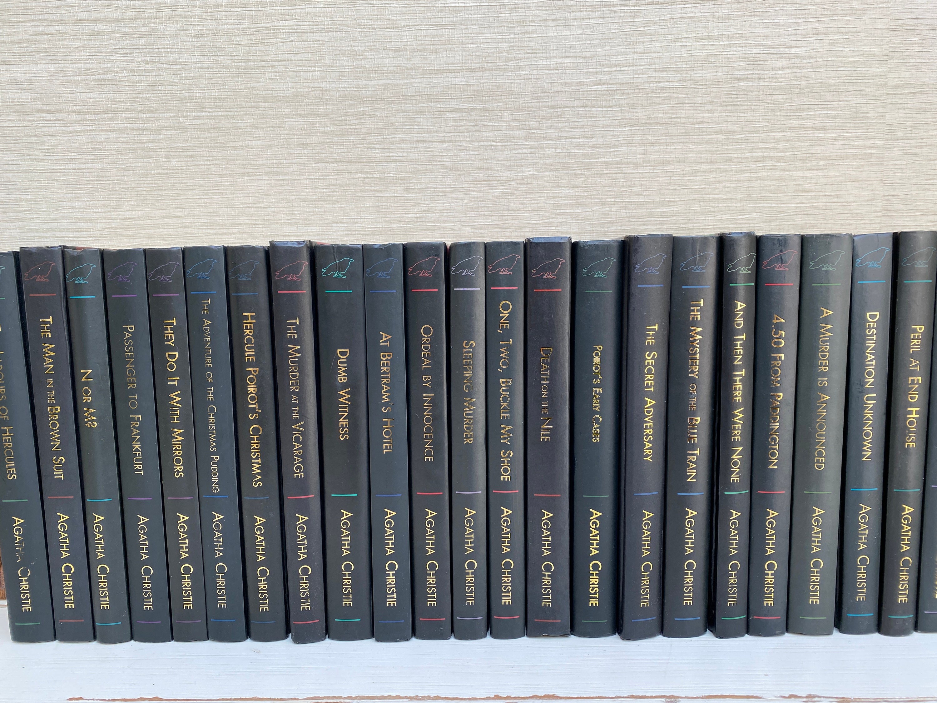 Agatha Christie 洋書 8冊セット 古書 ☆発送日注意 The Agatha Christie Collection Vintage Hardback Books - Planet