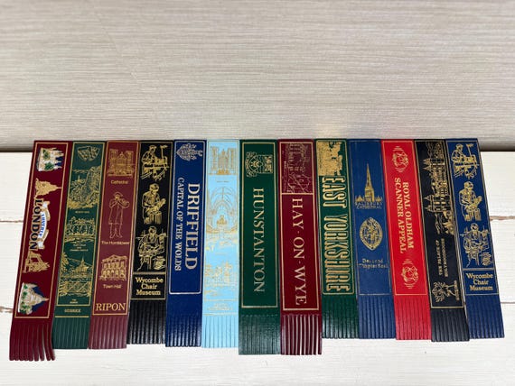 Vintage Bookmarks - Selection Sold Individually
