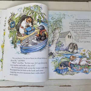 The Wind in the Willows by Kenneth Grahame 1985 Childrens Hardback Book ...