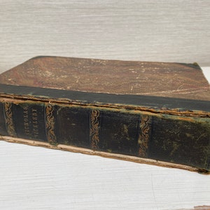 Charles Dickens – Nicholas Nickleby – First UK Edition 1839 Leather Spine - Chapman and Hall - Damaged Poor Condition