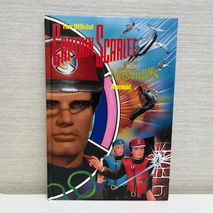 Capitão Escarlate - Livro Oficial Anual de 1994 de Capa Dura
