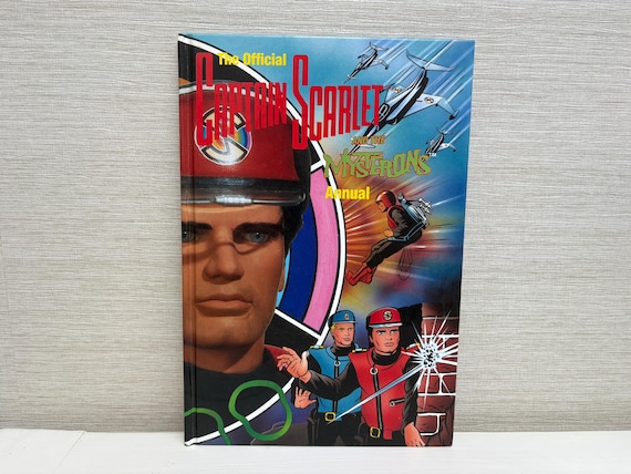 Captain Scarlet Official Annual 1994 Hardback Book - Etsy Israel