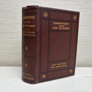The New Testament of Our Lord and Saviour Jesus Christ - Society of Promoting Christian Knowledge Antique Hardback Book 1900