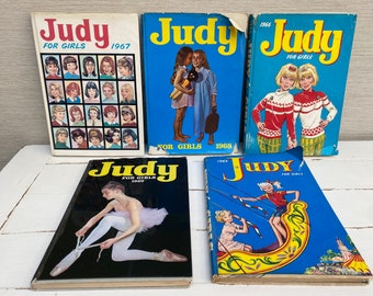 1960er Jahre Vintage Judy Hardcover Jahrbücher - Einzeln verkauft