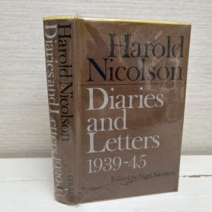 Diarios y cartas 1939-1945 Tapa dura 1968 Editado por Nigel Nicolson Libro de tapa dura - Collins
