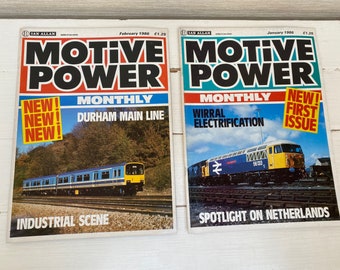 Motive Power and Modern Railways Pictorial Magazines - Ian Allen - Various Copies Sold Seperately