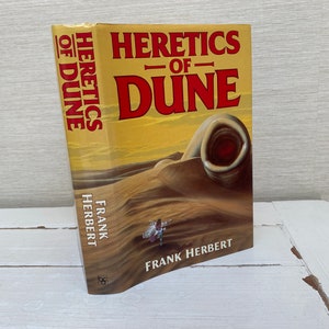 1984 Heretics of Dune by Frank Herbert 1ST EDITION  Book Club Associates Hardback Book