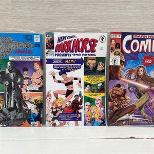 Dark Horse Comics Graphic Novel  -  Modern Age Comics Vintage  - Various Issues Sold Individually