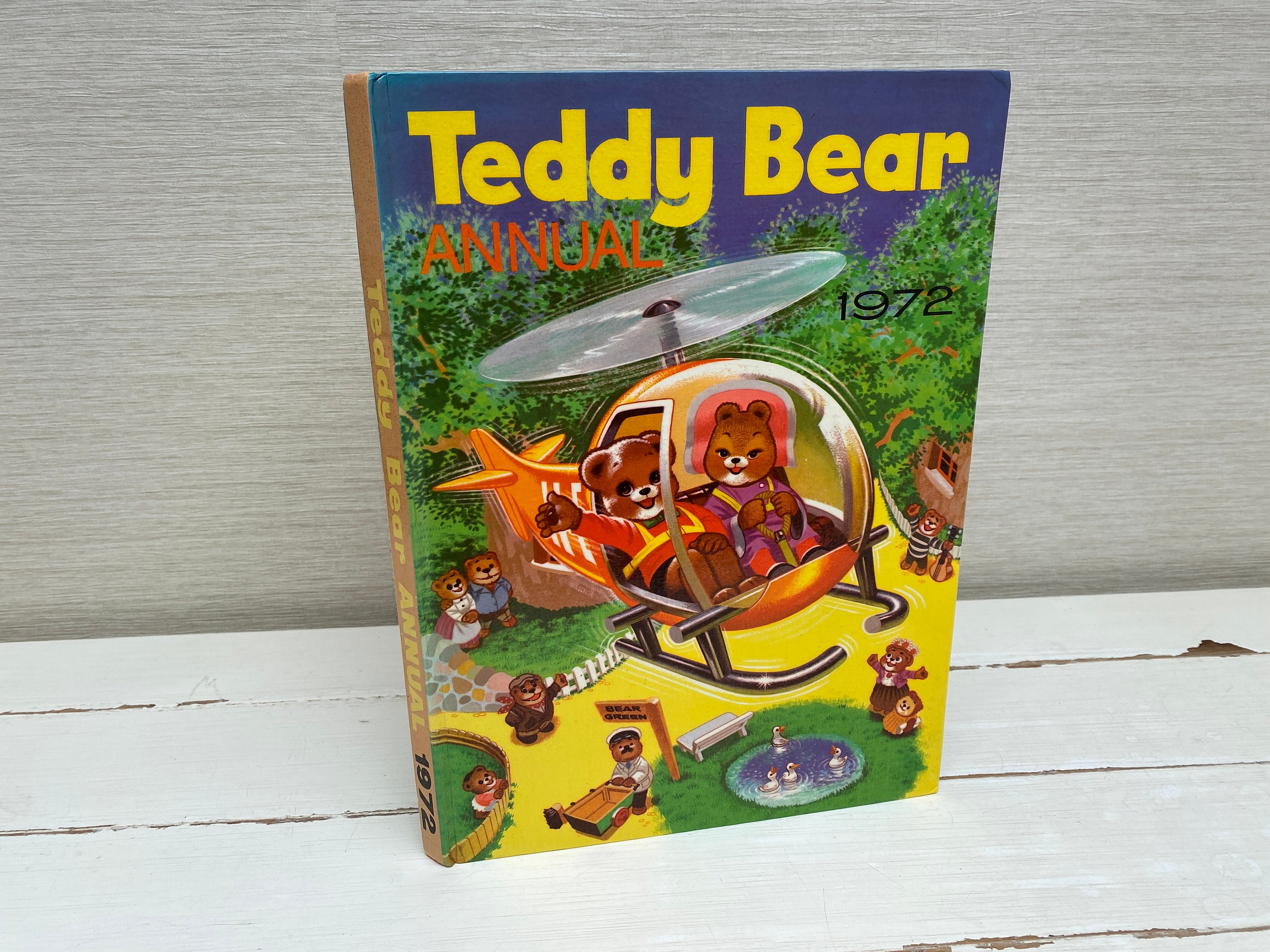 Teddy Bear's Hardback Vintage Children's Annual 1972 - Etsy Denmark