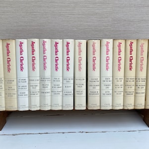 Vintage Agatha Christie Crime Collection - 3 In 1 Hamlyn Hardback  Books 1960/ 1970s - Sold Individually