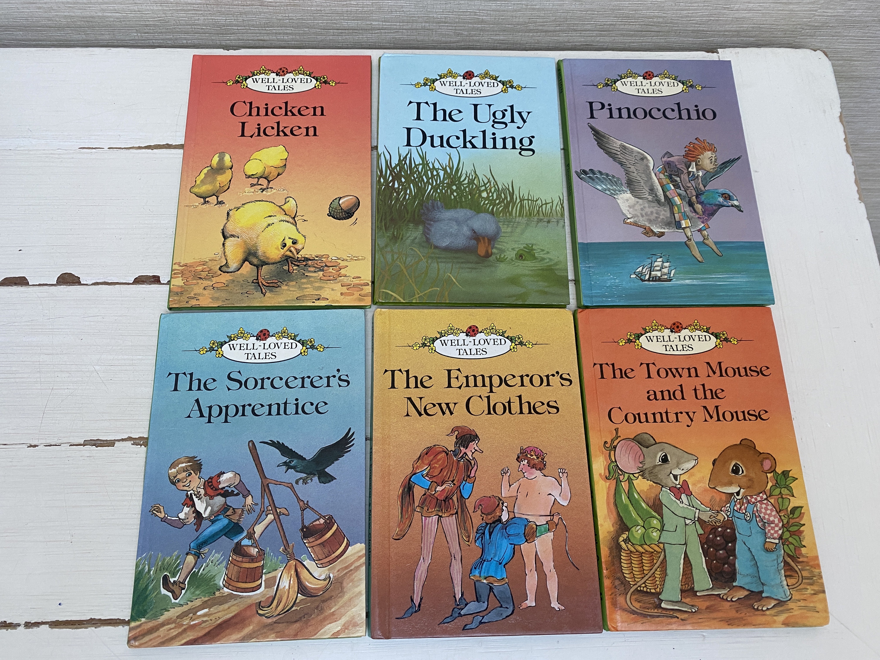Ladybird Well Loved Tales Vintage Hardback Books - Series