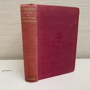 The Three Musketeers by Alexandre Dumas Vintage Hardback Book Collins Library of Classics