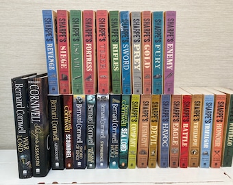 Bernard Cornwell Books including Sharpe - Selection Sold Seperately