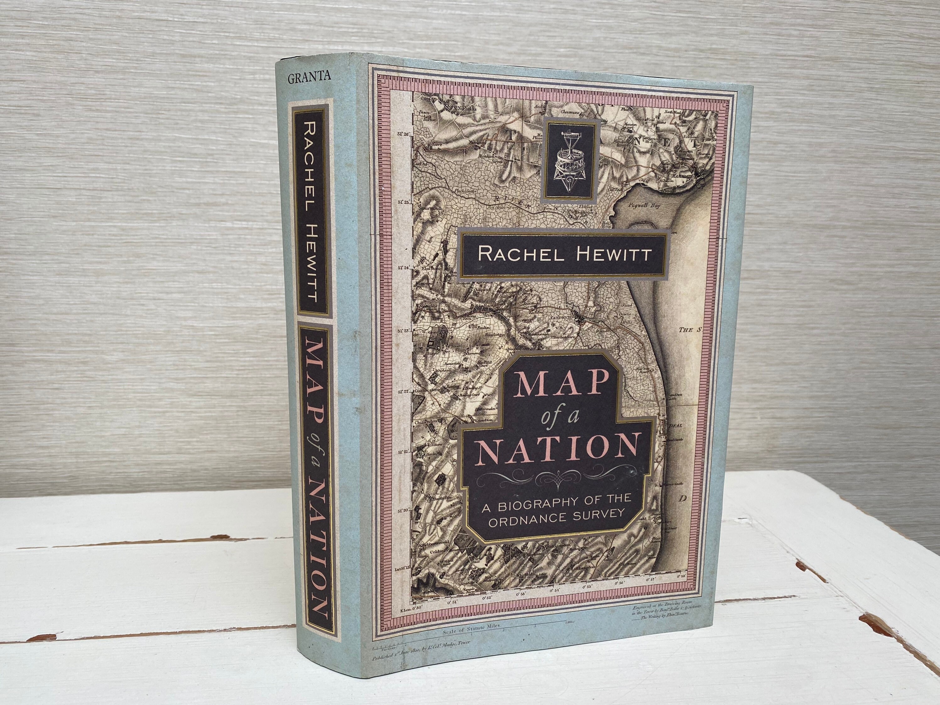 Mapa de un Nacional por Rachel Hewitt Libro de tapa dura 2010