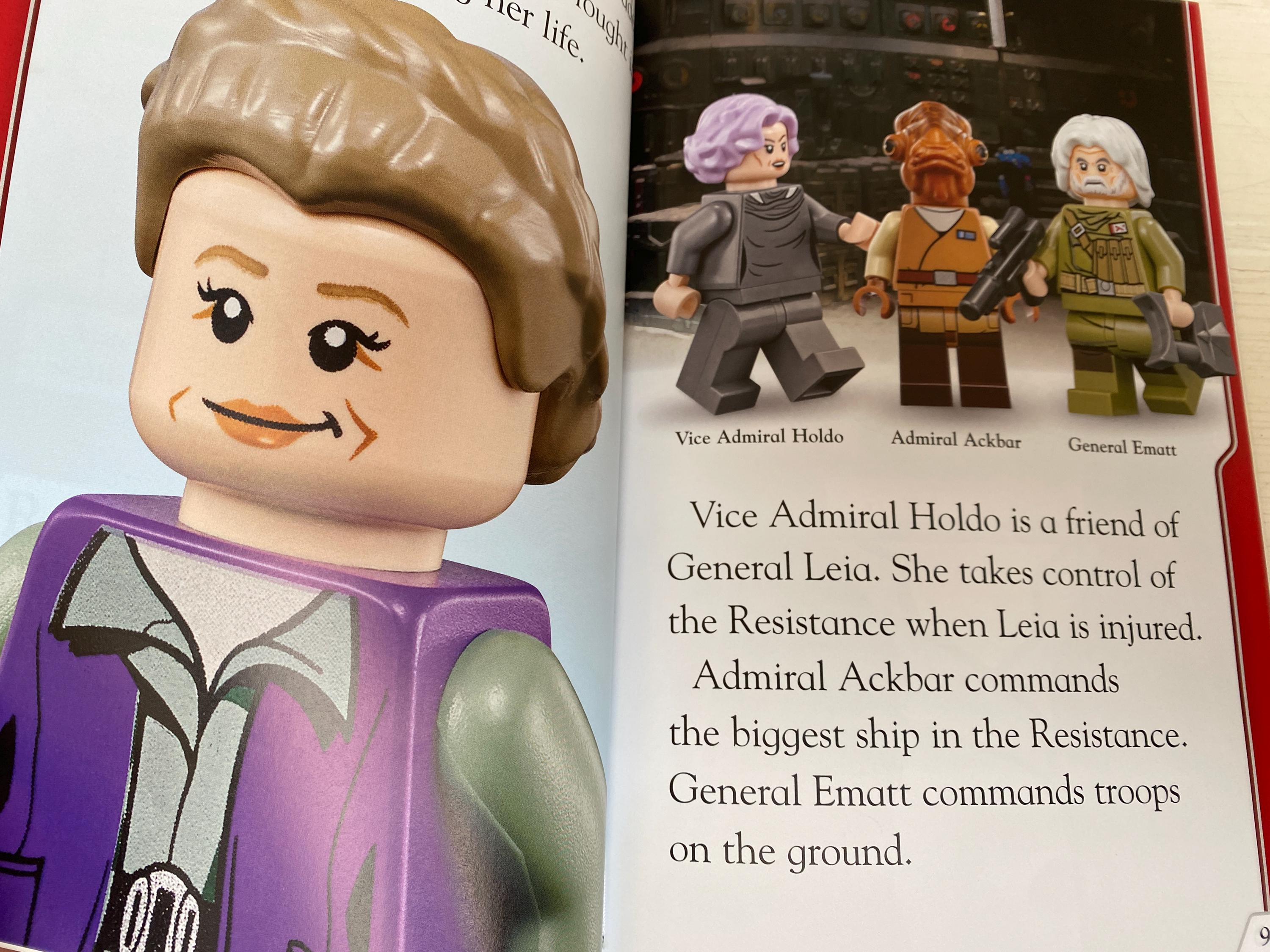 Star Wars Lego the Last Jedi Beth Davies Disney 2018 Paperback