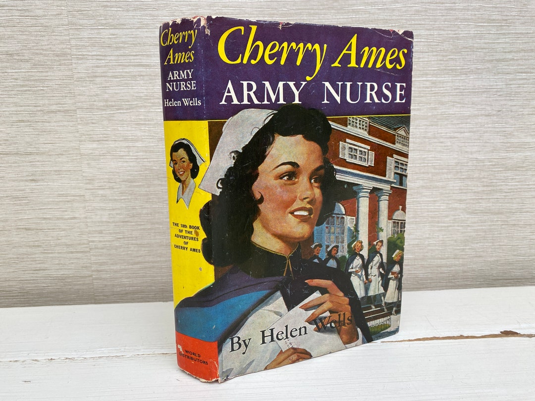 Cherry Ames Army Nurse by Helen Wells 1944 First Edition Hardback Book
