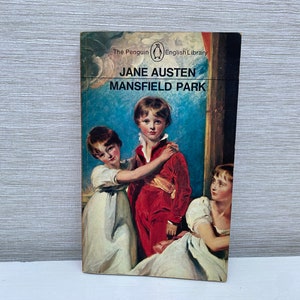 Mansfield Park by Jane Austen 1966 Penguin English Library Vintage Paperback Book