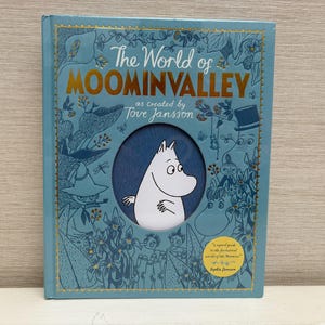 The World of Moominvalley zoals gemaakt door Tove Jansson, door Philip Ardagh, hardcover boek Macmillan NIEUW in cellofaan