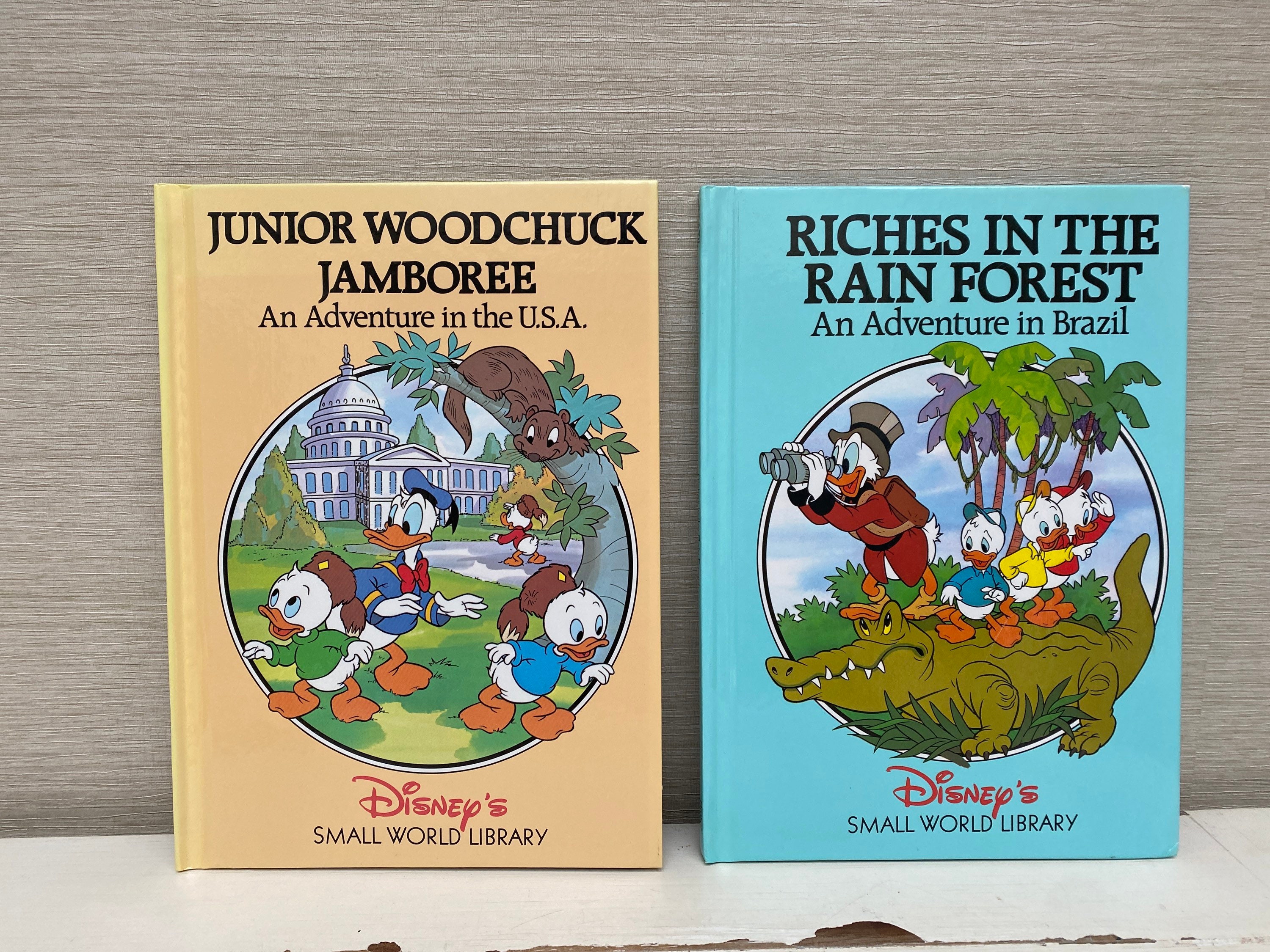 Disney Small World Library Hardcover Childrens Books