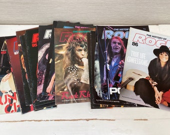 The History of Rock Magazines 1982/3 - Vendido por separado