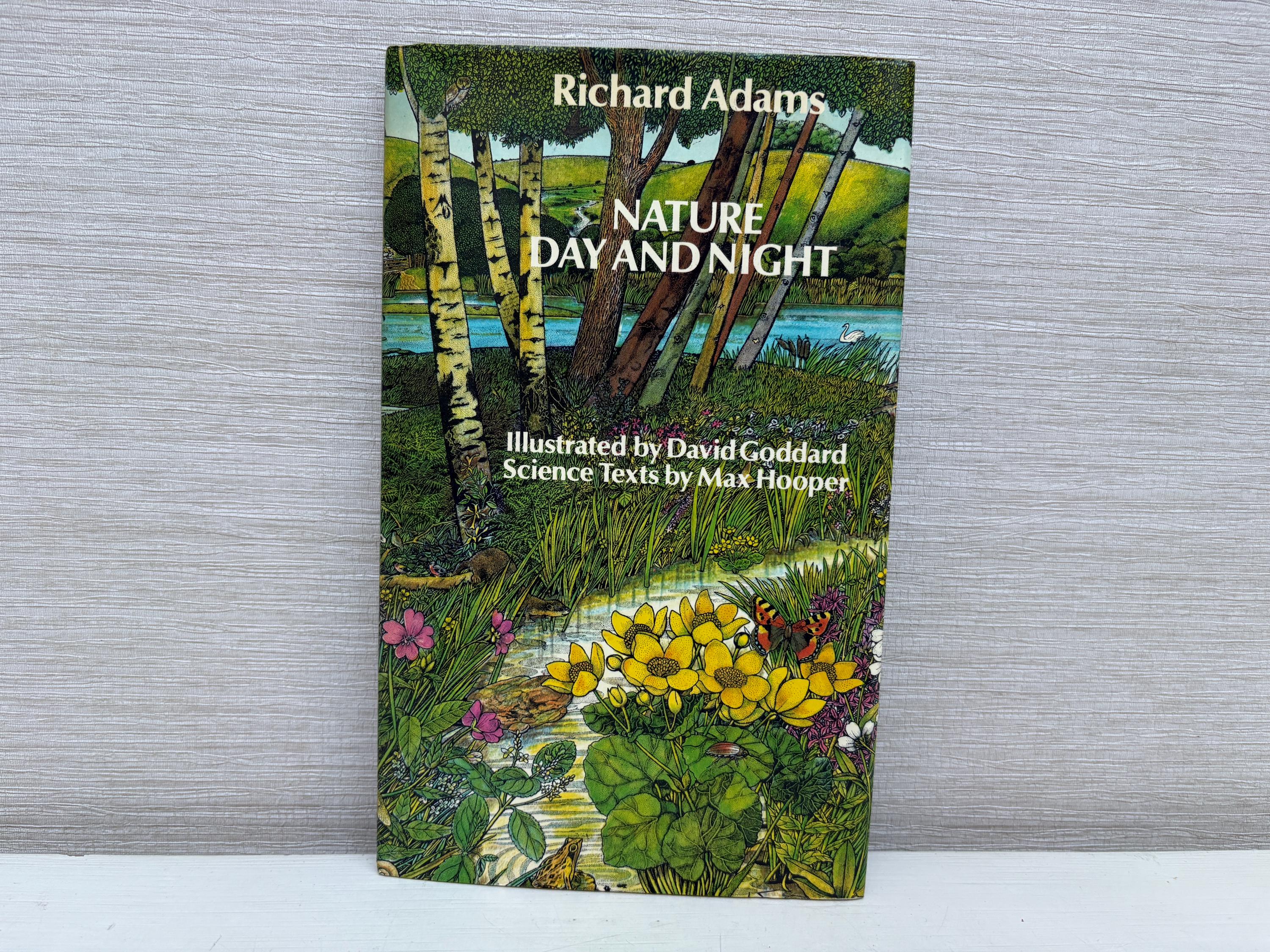 Richard Adams Nature Day and Night Hardback Book First Edition
