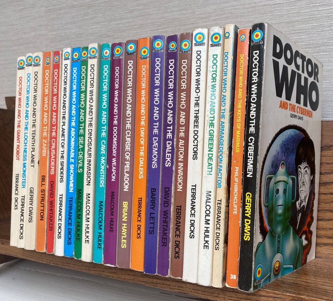 Doctor Who Vintage Collectable Paperback Books 1970/80s - Target
