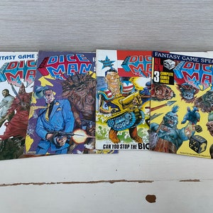 2000AD Dice Man Fantasy Game Special Magazines 1980er Jahre - Einzeln verkauft