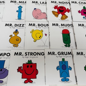 Mr Men Paperback Books by Roger Hargreaves  - Sold Separately Choose Your Titles