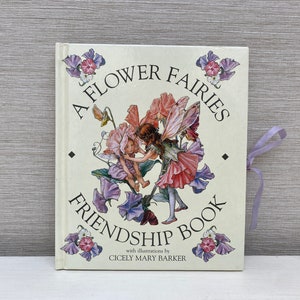 Flower Fairies Friendship Book door Cicely Mary Barker Hardback Vintage Book 1997