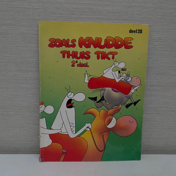 Zoals Knudde Thuis Tikt Deel 28 - 1988 Paperback Book in Dutch