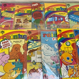 Rainbow Thames Television magazines vintage des années 1990 vendus individuellement
