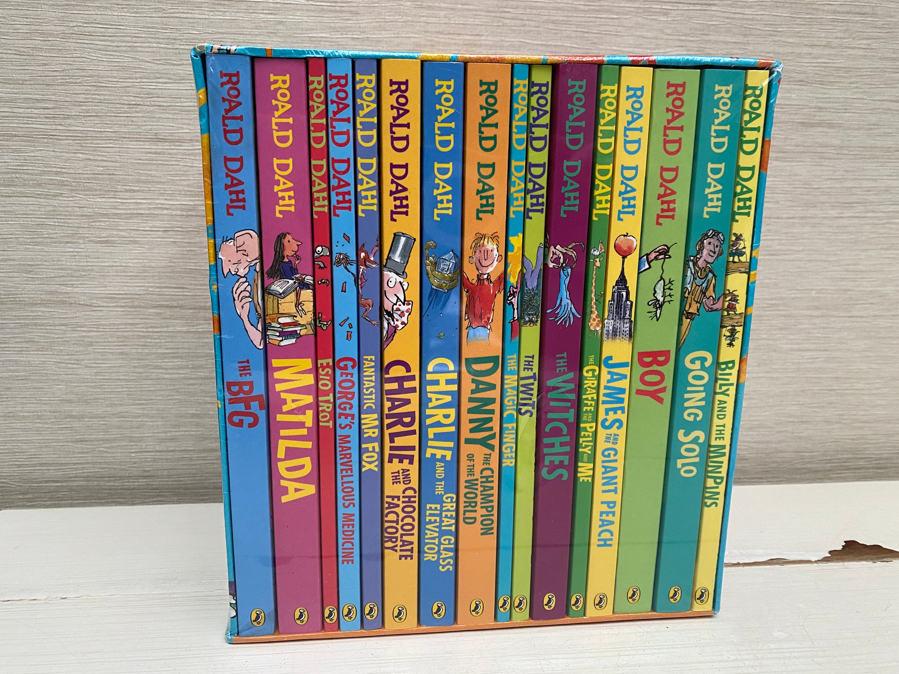 Roald Dahl Collection 16 Books Paperback Box Set 2018 Penguin